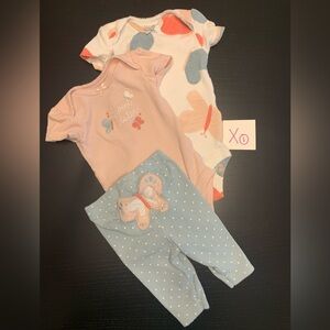 Carter's NB Sweet Sister Butterfly Set
